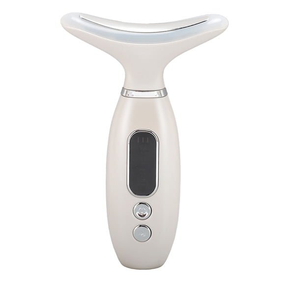 M Buder 4-in-1 Face and Neck Beauty Massager Skin Rejuvenation Toning Device for Daily Skincare, White (6.69 inches / 17.00 cm)