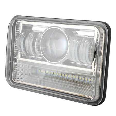 M Buder 40W H4 LED Working Light Square High Low Beam Spotlight 6000K Universal for Off Road SUV ATV Trucks