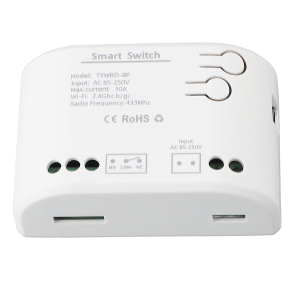 M Buder 433MHz Wireless Remote Control Switch 2200W Versatile Timing Function Unit Module for Door Lock 85V to 250V Smart Home Automation Setup with Receiver