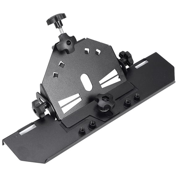 M Buder 45° Chamfer Bracket Black Screw Installation Angle Grinder Stand Multifunctional Ceramic Tile Cutting Guide Utility Tool 16.14 in / 41 cm