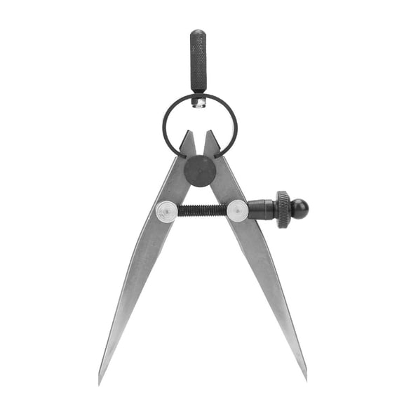 M Buder 45# Steel Leather Craft Compass Wing Divider Spring Divider Caliper with Quenched Leg, 3 in / 75mm