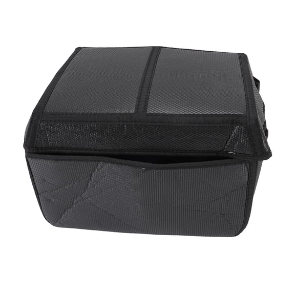 M Buder 45L Motorcycle Top Box Inner Liner, Premium PU Leather Tail Case Luggage Protector Padding, Universal Rear Trunk Helmet Box Cushion, Black, 2 Pieces[cite: 1]