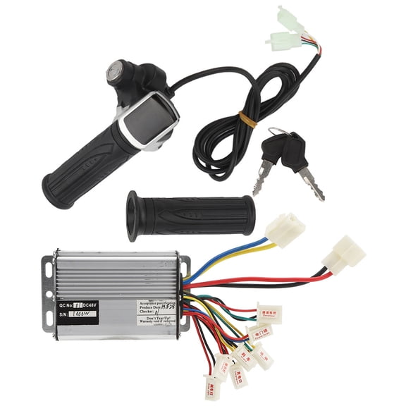 M Buder 48V 1000W Controller Set with Lock Accessory & Throttle Grip for E-Bike, Electric Scooter, Tricycle - 7.48 inches / 19 cm, 1.28 lbs / 580 g[cite: 1]