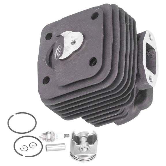 M Buder 49mm Cylinder Piston Sparking Plug Kit Replacement Part 4201 020 1200 for Stihl TS360 08S TS350 BG17 SG17 Concrete Saw Accessories Heavy Duty Assembly 1.93 Inches / 49 mm