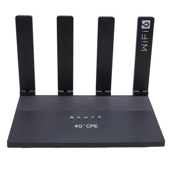 M Buder 4G LTE CPE Router Wireless WiFi Unlocked Modem 300Mbps Hotspot with 4 Antennas, Built-in SIM Card Slot, WR800 EU Plug (8.27 x 5.12 x 3.15 inches)
