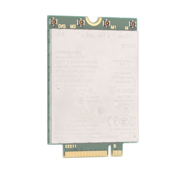 M Buder 4G LTE Module Network Card L860-GL-16 DW5823E NGFF M.2 1Gbps Adapter for Dell 3440 3540 7440 (2.36 inches / 6 cm)
