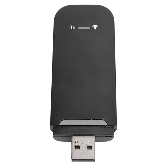 M Buder 4G LTE USB Portable WiFi Router Sharing Up to 10 WiFi Devices Mobile Hotspot Wireless Network Router with SIM Card Slot Black 4.33 inches / 11 cm