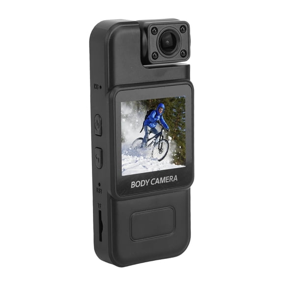 M Buder 4K Body Worn Camera, HD Wearable Body Camcorder Video Recorder with 3MP Photo Resolution, IP65 Waterproof Anti-Shaking Action Camera (14.00 x 8.00 x 5.00 inches / 35.6 x 20.3 x 12.7 cm)