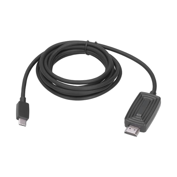 M Buder 4K High Definition Type C to HDMI Cable Adapter for Computer Mobile Phone to TV Projector Screen Display, Wide Compatibility Multimedia Interface Cord, Black (5.12 inches / 13.00 cm Length)