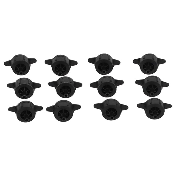 M Buder 4L Pressure Compensating Drip Emitters Detachable Irrigation Dripper Nozzle for 4/7 Hose, Professional Flow Control Micro Garden Accessories (100 Pack), 1.5x1.3 inches / 3.8x3.3 cm