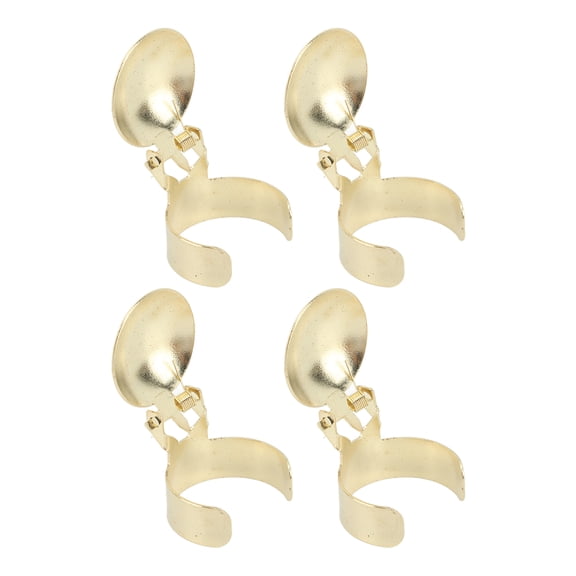 M Buder 4PCS Automatic Candle Snuffer Ring Wick Stopper Stainless Steel Accessory Gold