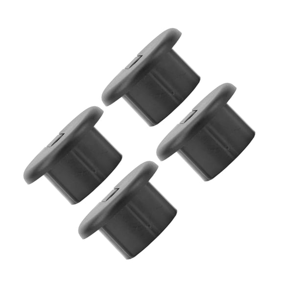 M Buder 4PCS Cable Pass Through Grommets Cord Sleeves for Rectangular Satellite V2 Replacement Cable Ethernet Adapter Wall Routing Sleeve Black 1 inch / 25.4 mm[cite: 1]