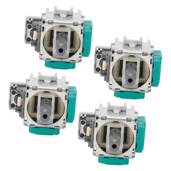 M Buder 4Pcs 3D Analog Potentiometers Joystick Thumb Grip Replacement Controller for XBOX One