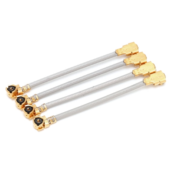 M Buder 4Pcs IPEX Extension Cord Female to Female Network Card Connection Adapter Cable 1.2 inches / 3 cm