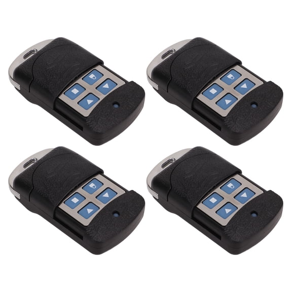 M Buder 4Pcs Universal 433 MHz Remote Control Key Set for Garage Door Car Light 5V Duplicate Controller (5.91 in / 15 cm, 7.05 oz / 200 g)