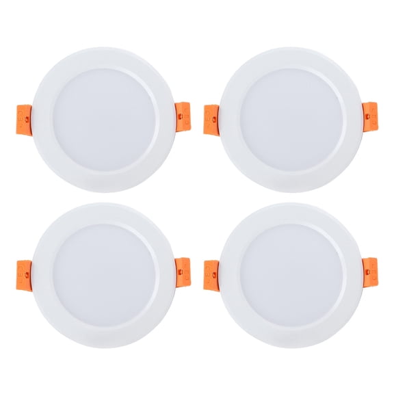 M Buder 4pcs 4 Inches (10.16 cm) RV Ceiling Dome Light 300LM 6000K Round Downlight Car Interior Lighting White for Caravan Yacht DC 12V 3W