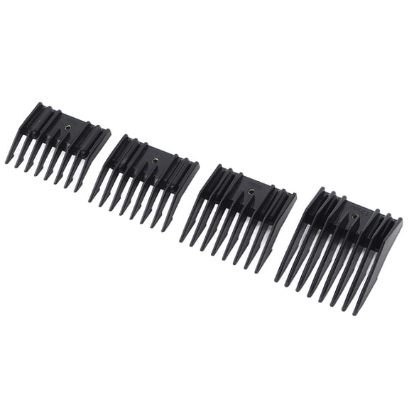 M Buder 4pcs Professional Hair Clipper Guide Comb Set Home Salon Portable Hair Trimmer Guard Accessory Universal Fit (9.84 in / 25.00 cm) [cite: 10]