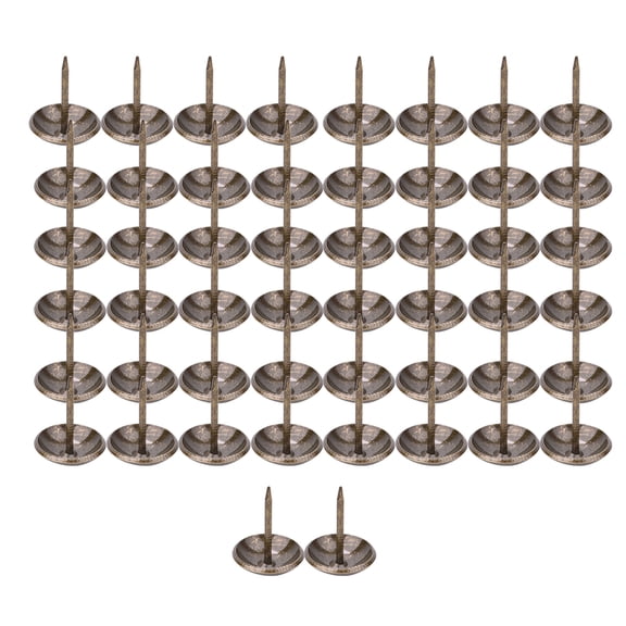 M Buder 50PCS Thickened Upholstery Nails Tacks Stud Pushpin Round Head Decorative Thumbtack Hardware Parts (16x20mm / 0.63x0.79 in)