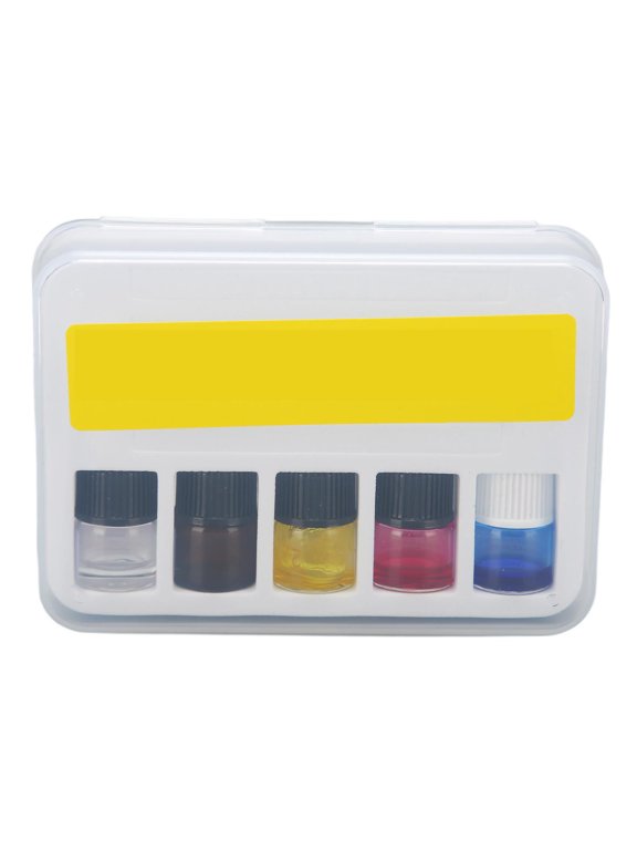5PCS Watch Synthetic Lubricating Oil Set Smooth Watch Repair Maintaining Tool for Watchmaker Watch Workers (4.33 inches / 11 cm)