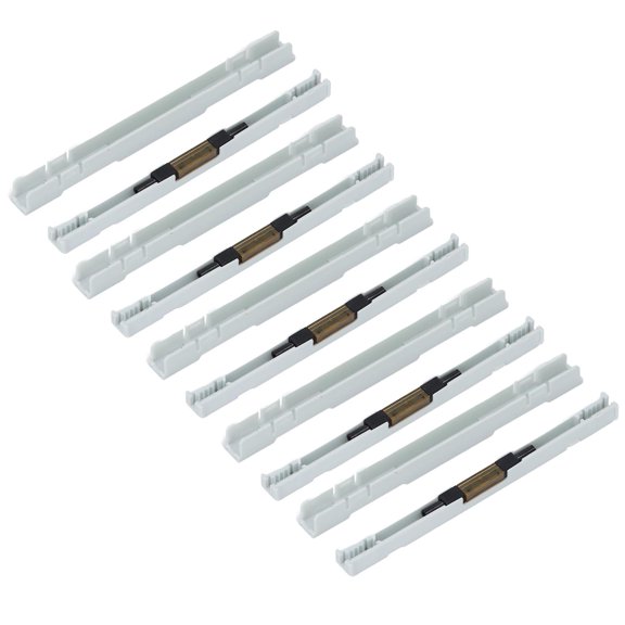 M Buder 5Pcs Fiber Optical Cold Fast Connector L925BP Quick Connector for FTTH Telecommunications, High Precision ABS Material Network Splicing Tool Kit for Cable Extension, 12 inches / 30.5 cm