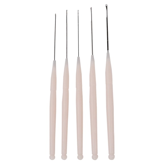 M Buder 5Pcs Jewelry Accessories Beads Beading Threading String Needles Crochet Hook Tools