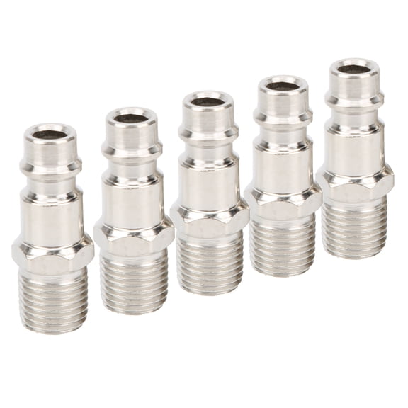 M Buder 5Pcs Pneumatic Tool Connector European Style Plug Industrial Air Fitting Compressor Accessories