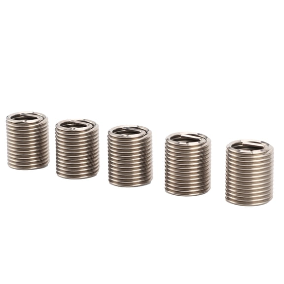 M Buder 5Pcs Thread Inserts Male Female Reducing Nut Repair Tool Stainless Steel Fastener M20x2.5x2D, 1.6 inches / 40 mm Length[cite: 1]