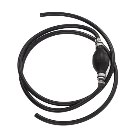 M Buder 6.89ft / 2.1m Universal Fuel Line Assembly Boat Motor Fuel Hose with Primer Bulb for Outboard RV Yacht Caravan Tractor Marine Engine Replacement Part