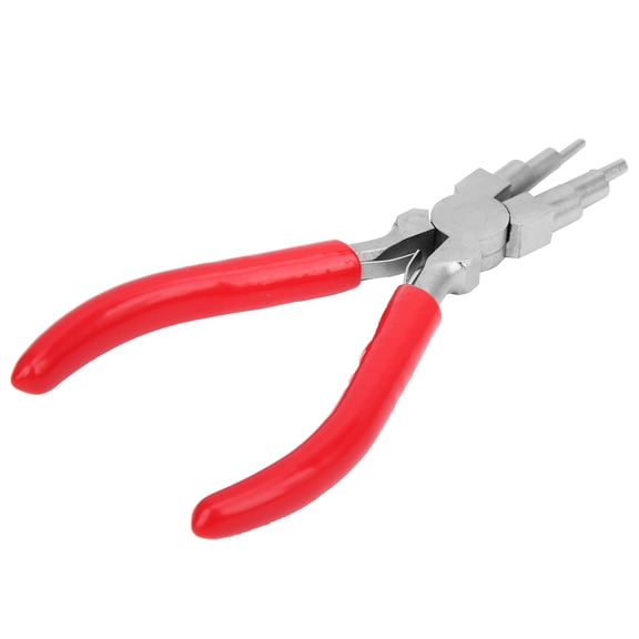 M Buder 6-in-1 Bail-Making Pliers, Professional Wire Looping & Forming Jewelry Pliers (6.1 inches / 15.5 cm) for Precision Beadsmithing and Advanced DIY Wire Wrapping Crafts