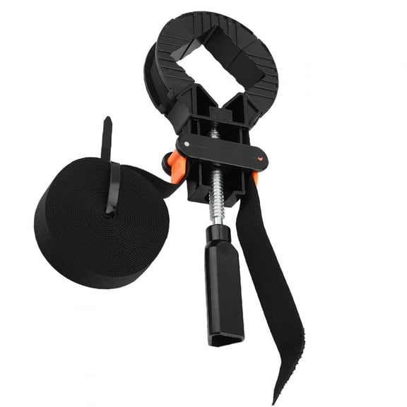 M Buder 6M Adjustable Corner Clamp Band Strap with 4 Jaws, Professional 236.2 inch / 6m Rapid Picture Frame Holder and Woodworking Tool for Precise Squaring and Clamping