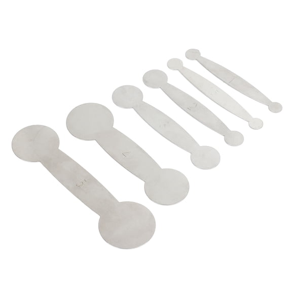 M Buder 6Pcs Clarinet Leveling Rings Metal Pad Repair Tools Kit Woodwind Instrument Accessories (4.72 inches / 12 cm)