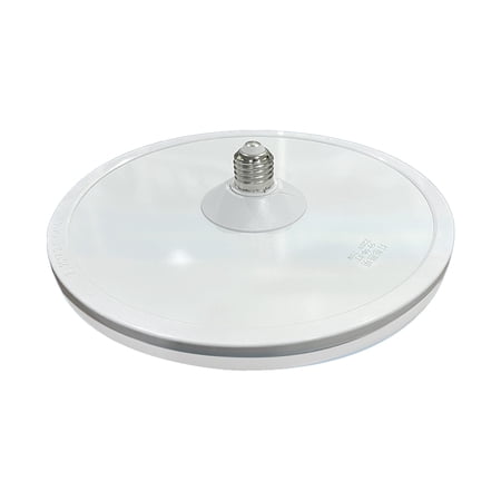 M Buder 70W E27 LED Flying Saucer Light Bulb, Super Bright 6300K Daylight Disc Lamp for Home Hallway Lobby and Ceiling Lighting, Energy Saving Big Power Light (10.2 inches / 26.0 cm)