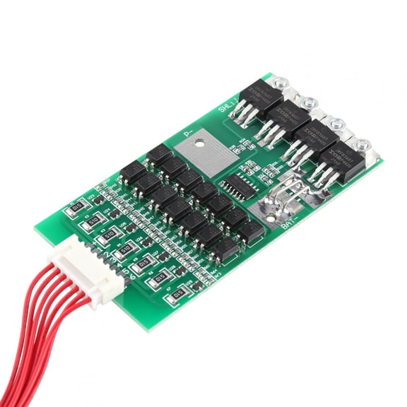 M Buder 7S 24V 20A Lithium Battery BMS Protection Board with Balancing Function, 90mm x 47mm x 10mm / 3.54 x 1.85 x 0.39 inches Balance Circuit Board Component