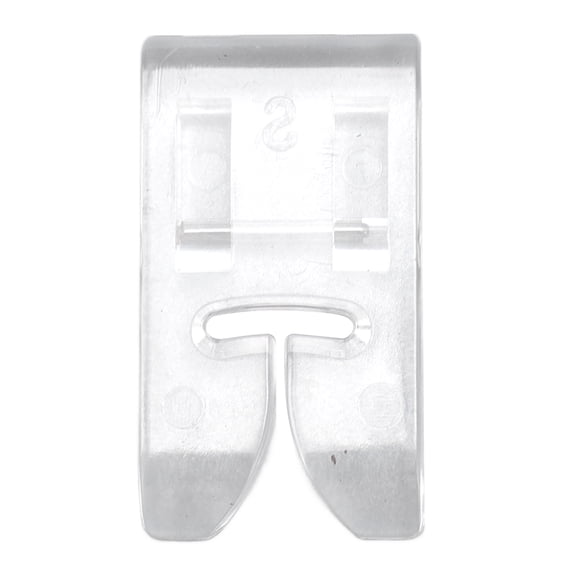 M Buder 7mm Clear Presser Foot Prevent Skipped Stitches Sewing Machine Accessory for Curved Stitches and Elastic Fabrics