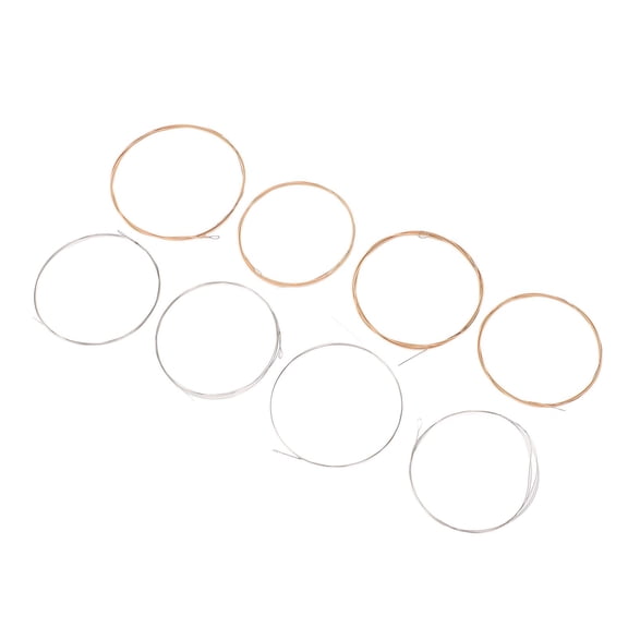 M Buder 8 Pcs Mandolin String Phosphor Bronze Stable Timbre Set for Replacement Accessories M113 (4.72 inches / 12 cm)