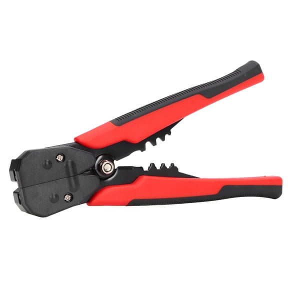 M Buder 8 inches / 20.32 cm Automatic Wire Stripper and Crimper Plier Wire Cutter Stripping Tool Manual Multifunction Ergonomic Hand Tool Crimpers & Strippers for Home Factory Repair, Red
