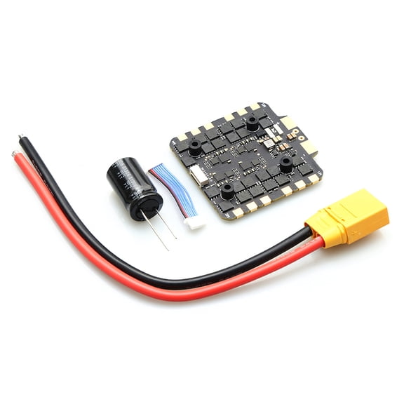 M Buder 80A 4 in 1 BLheli_S ESC Electronic Speed Controller for Remote Control FPV Freestyle Racing Quadcopter, Drone Replacement Parts, 2.24 inches / 57 mm Dimension