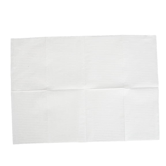 M Buder 80Pcs Disposable Nail Art Table Towels Mat Pads Waterproof Dental Bibs Medical Tray Cover Supplies White 11.8 x 8.3 inches / 30 x 21 cm