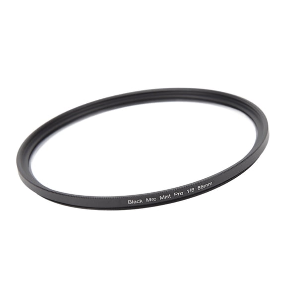 M Buder 86mm Black Soft Filter Black Diffusion 1/8 Lens Filter Kit Optical Glass Portrait Soft Filter for SLR Camera (3.38 inches / 86mm)