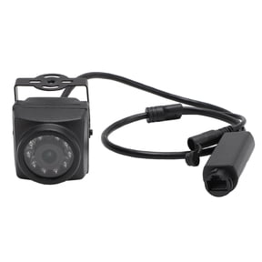 M Buder 8MP POE IR Illuminator Security Camera with 3.6mm Lens and 90-Degree Wide Angle View, Built-in Mic for Surveillance Systems, ONVIF Compatible (4.72 inches / 12.0 cm)