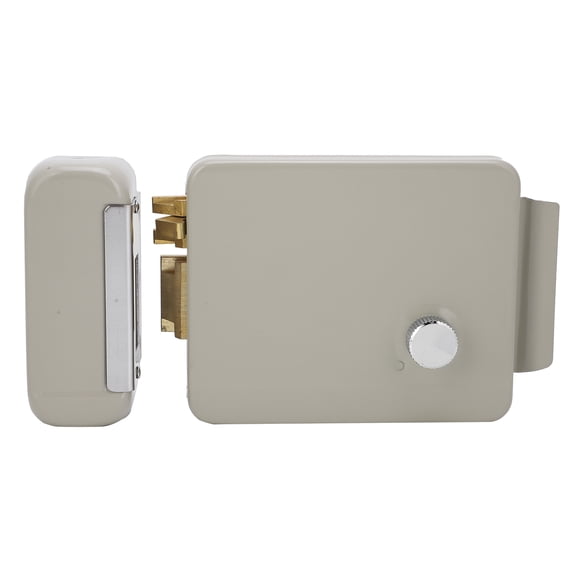 M Buder 9-12V 2-Wire Electric Control Lock Sensitive Anti Theft Security Door Access for Home (Left-Handed, Black)