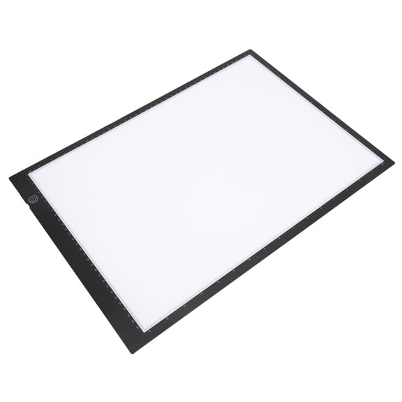 M Buder A3 Dimmable LED Light Pad Box for Tracing Painting, Ultra Thin 18.3 x 13.3 Inches (46.5 x 33.7 cm) Acrylic Copy Table Board with USB Power Cable, Adapter and Clips for Artists