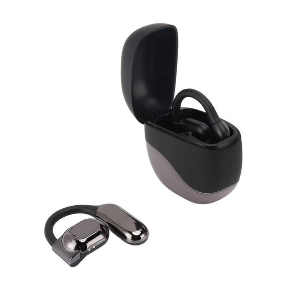 M Buder AI Language Translation Earbuds True Wireless Bluetooth Over-Ear Headphones, Real Time 2-Way Translator Earphones Supporting 144 Languages, Black