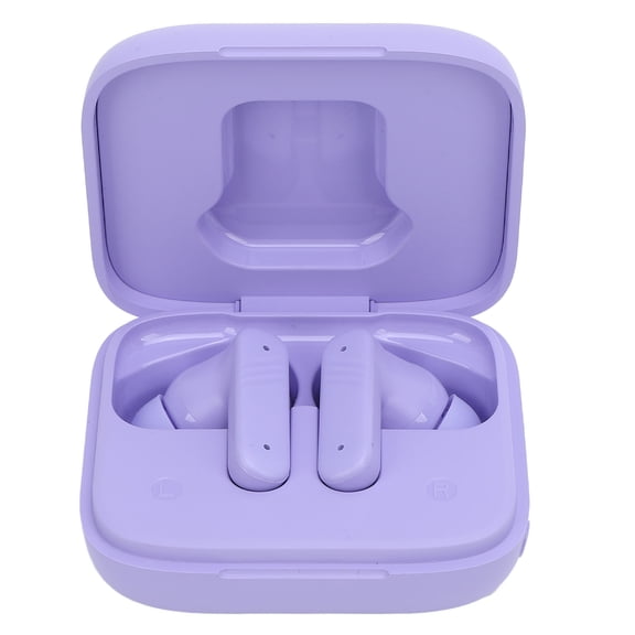 M Buder AI Language Translator Earbuds 144 Languages Online Translation Bluetooth 5.4 Touch Wireless Translator Device Purple