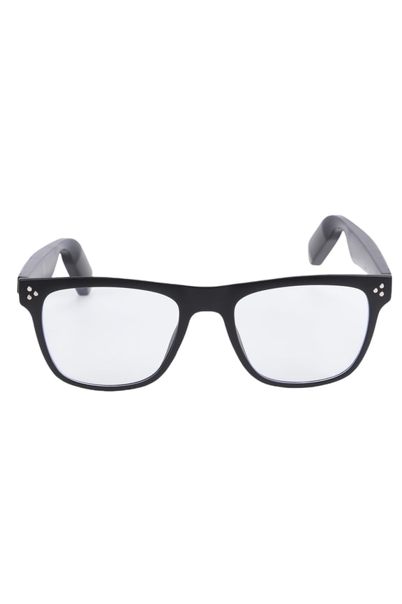 AI Smart Glasses 144 Languages Translation Polarized Sunglasses with Speaker Removable Anti Blue Light Lens Unisex Bluetooth Music Call (7.48 inches / 19 cm)