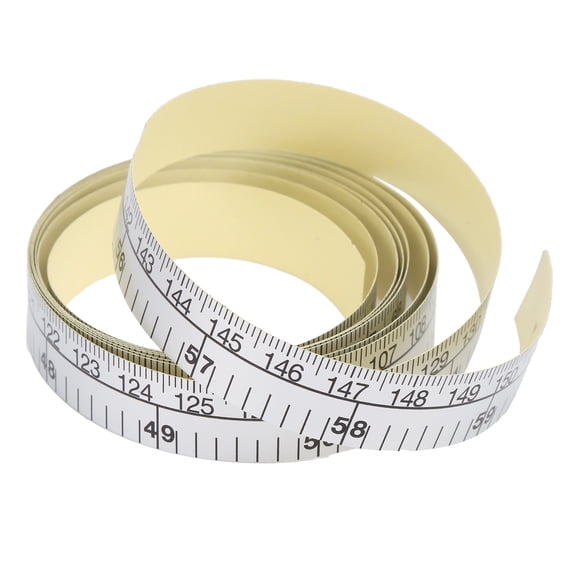 M Buder Adhesive Measuring Tape Double Scale Sewing Flexible Ruler Tailor Soft Tape Measure for Sewing Table