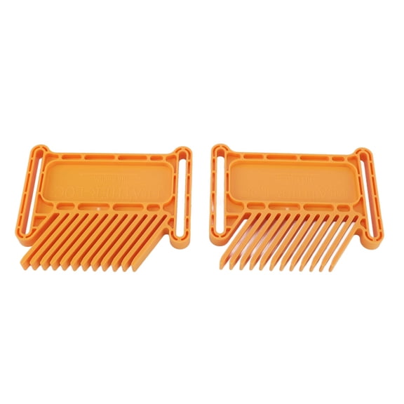 M Buder Adjustable Featherboard for Table Saws, Router Tables & Band Saws - Heavy Duty Woodworking Safety Device Stackable Board with 28pcs Hardware (Wheat, 6.6 inches / 16.8 cm)