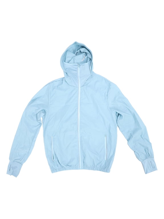 Air Conditioned Work Clothes Cooling Jacket 3-Blade 3-Level Wind Adjustment USB Power Supply Large Airflow Outdoor Sunblock Coat for Men and Women, XL (10 inches / 25.4 cm)