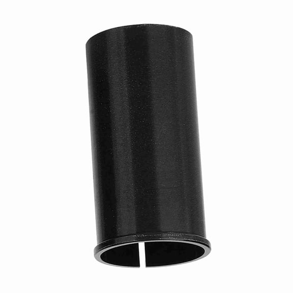 M Buder Aluminum Alloy Bike Road Bicycle Seatpost Tube Adapter, Precision CNC Machined Lightweight Seat Post Shim Reducer, 27.2mm to 28.6mm (1.13 inches), Black