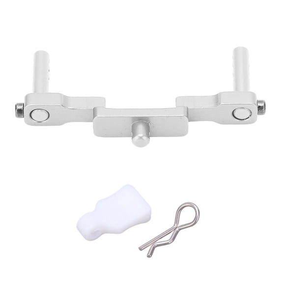 M Buder Aluminum Alloy RC Front Shell Mount CNC Replacement Part for AXIAL SCX24 1/24 Silver